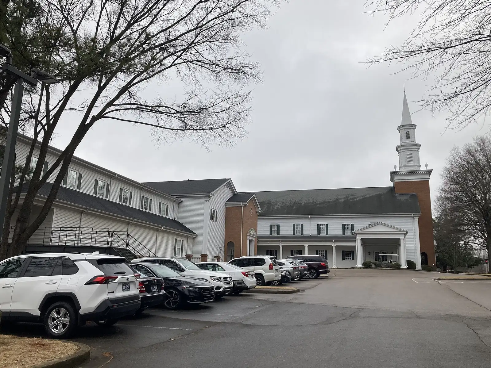 Germantown Presbyterian Church on South Germantown Road, whose gym is an Election Day polling place for two Germantown precincts.
